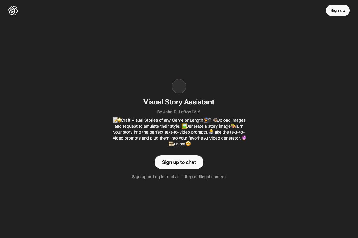 Visual Story Assistant