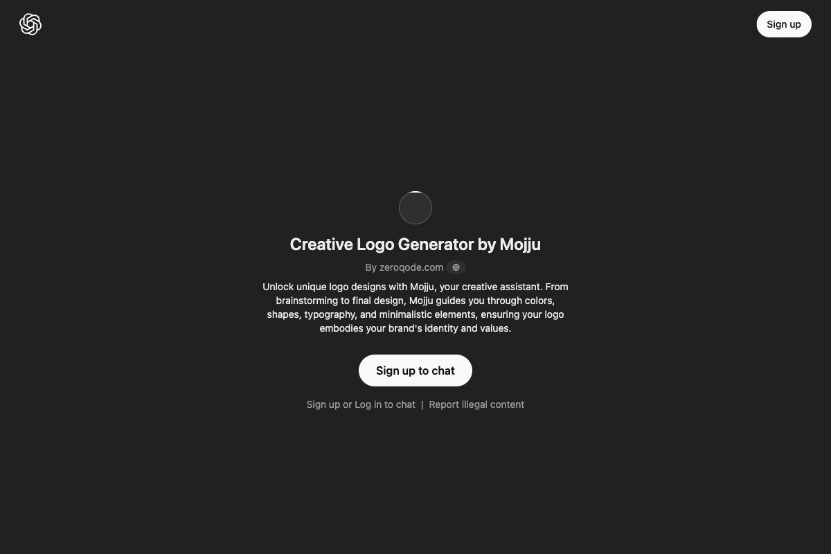 Creative Logo Generator by Mojju