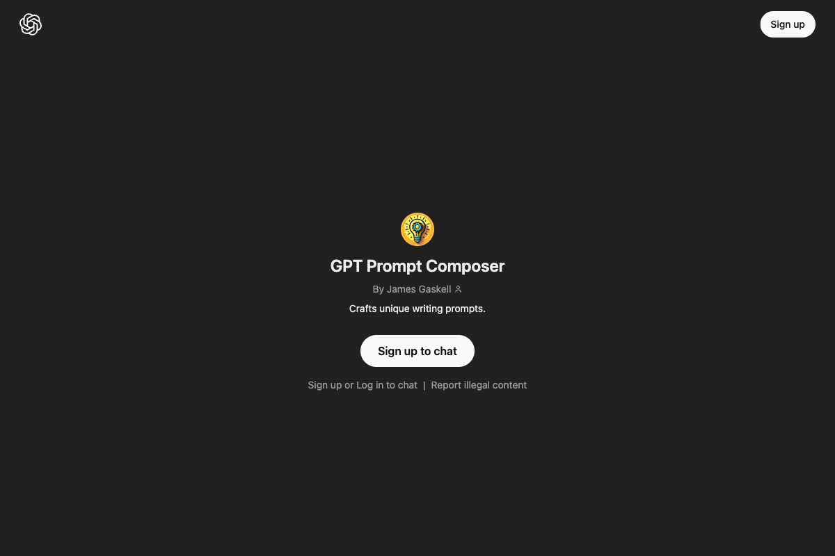 GPT Prompt Composer