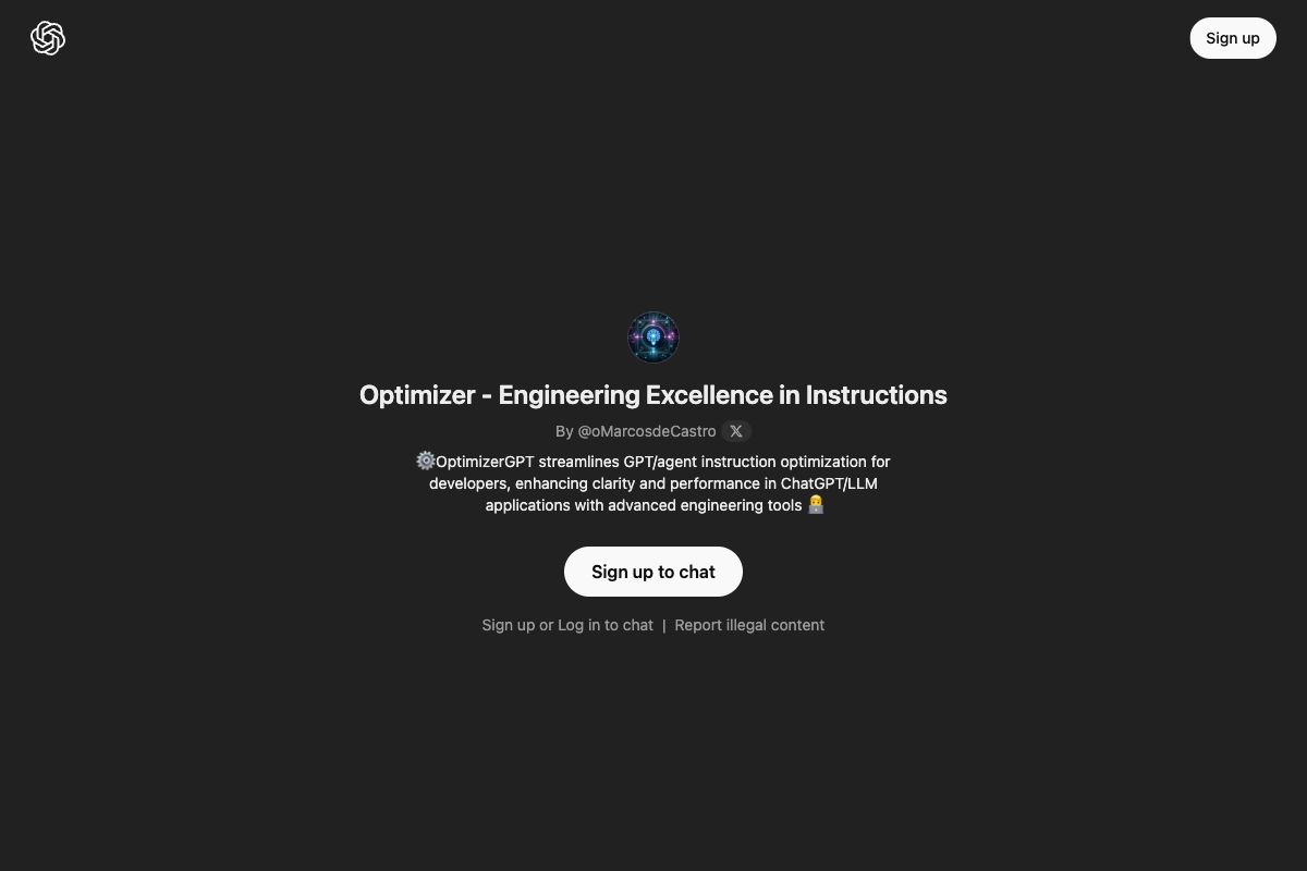 Optimizer - Engineering Excellence in Instructions