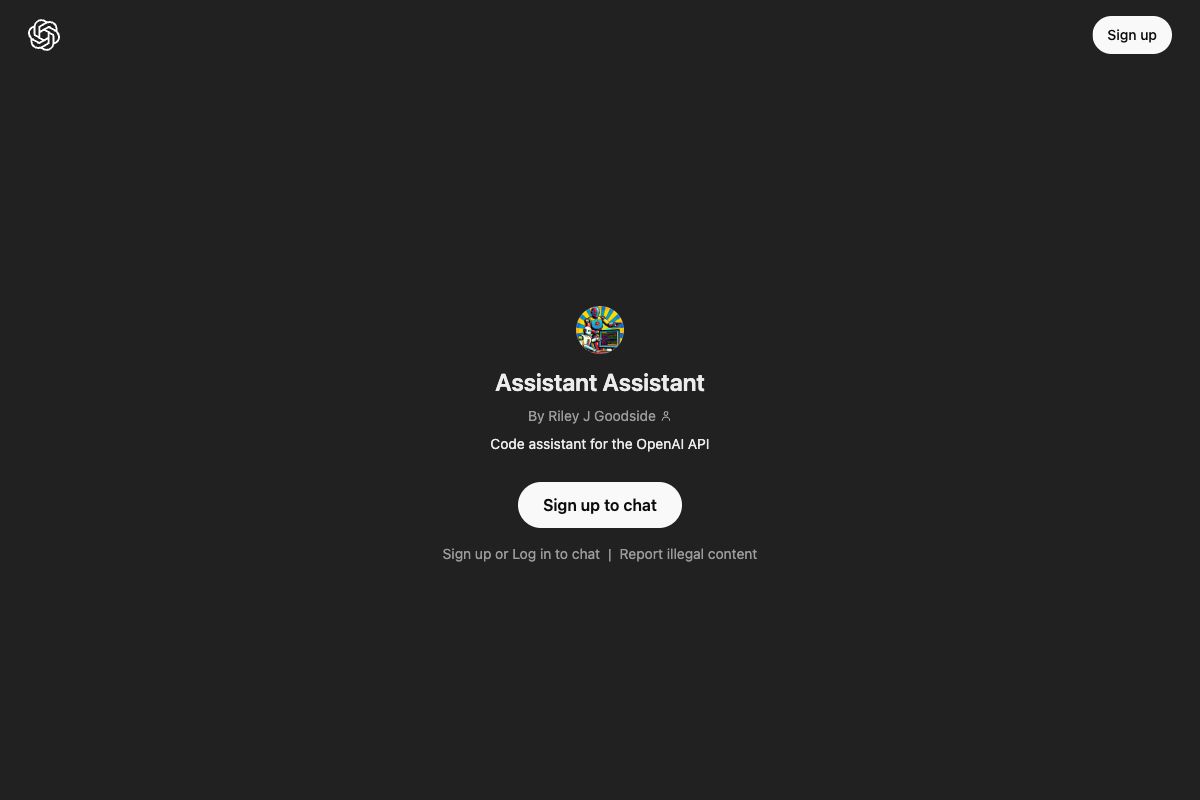 ChatGPT: Code Assistant