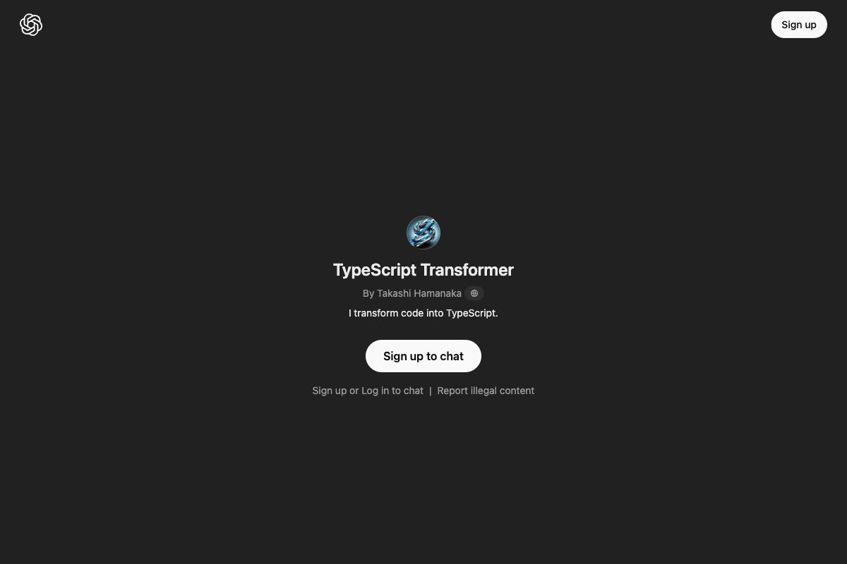 TypeScript Transformer