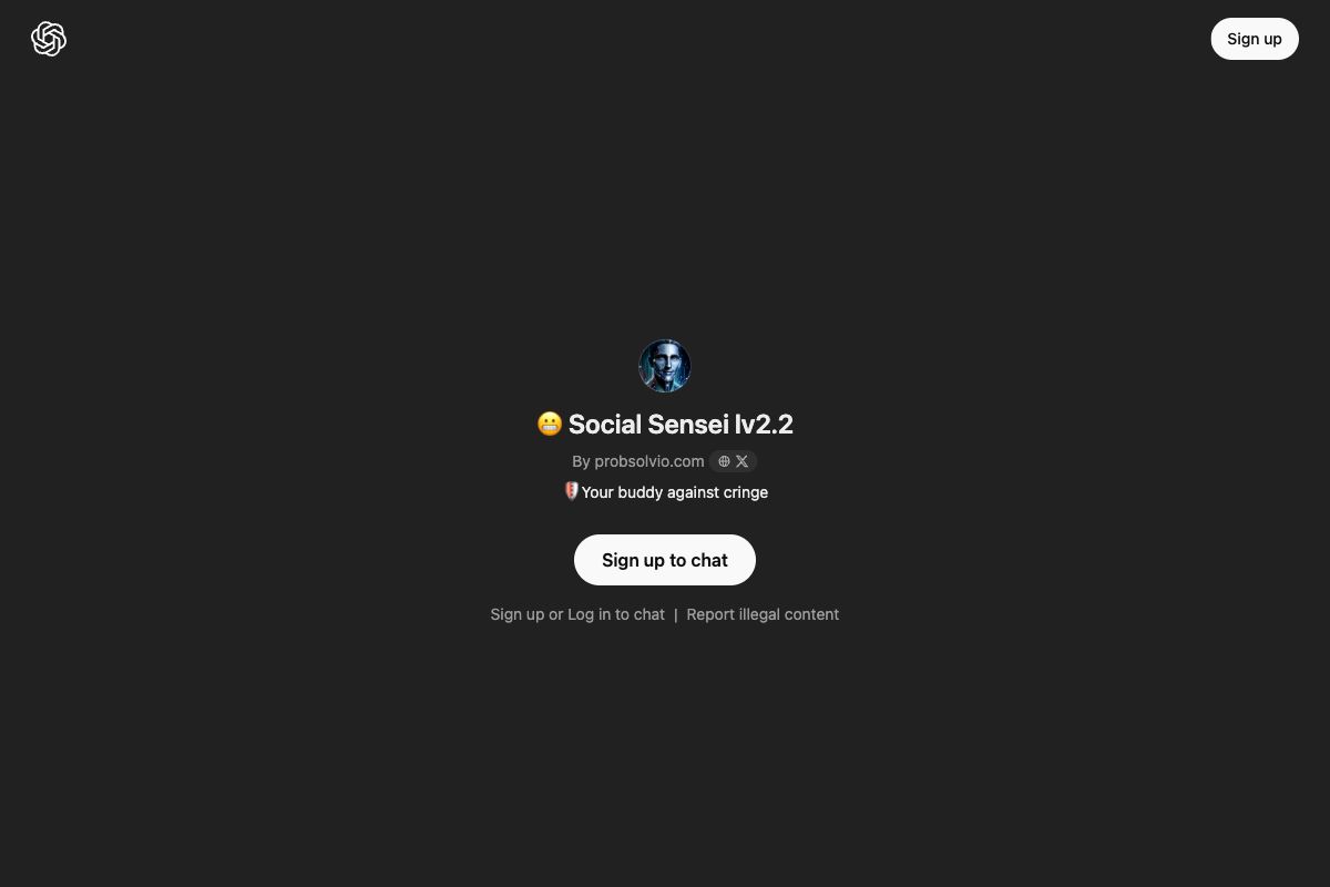 Social Sensei by probsolvio.com