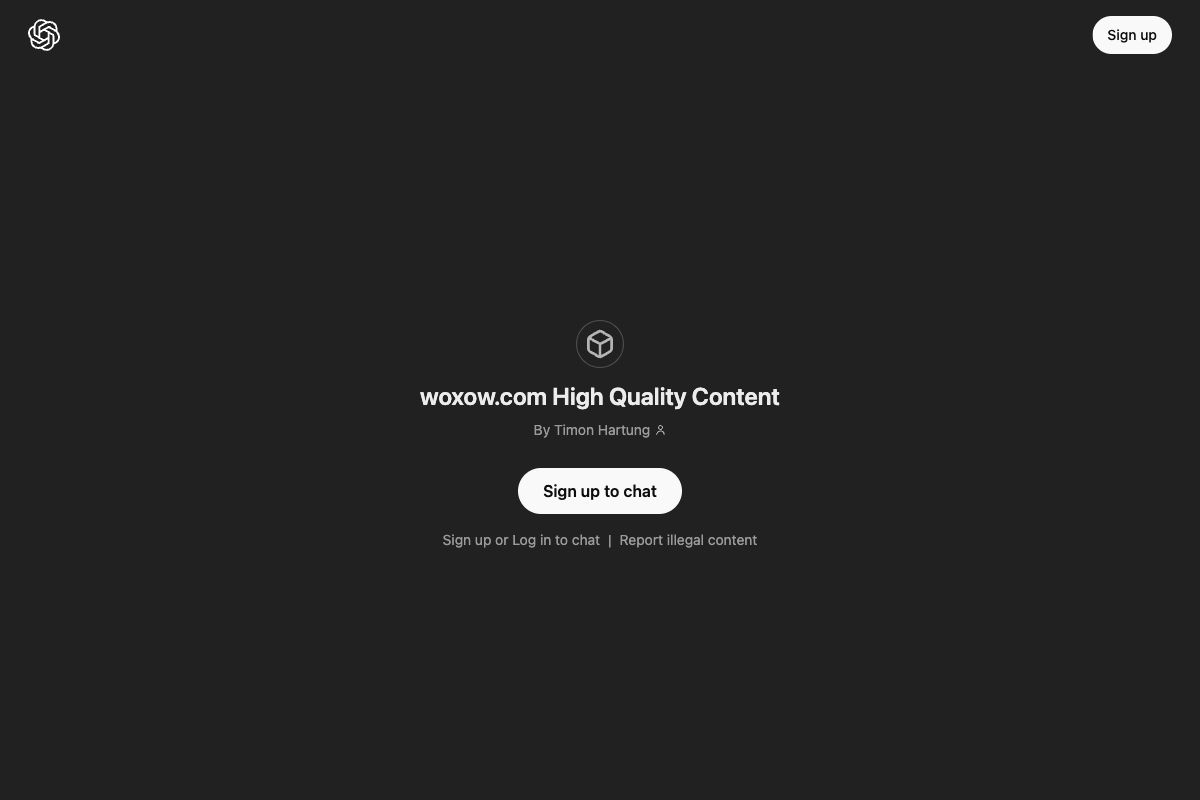 woxow.com High Quality Content