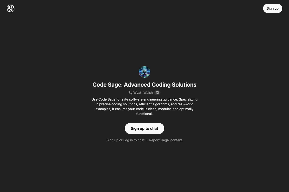 Code Sage: Advanced Coding Solutions