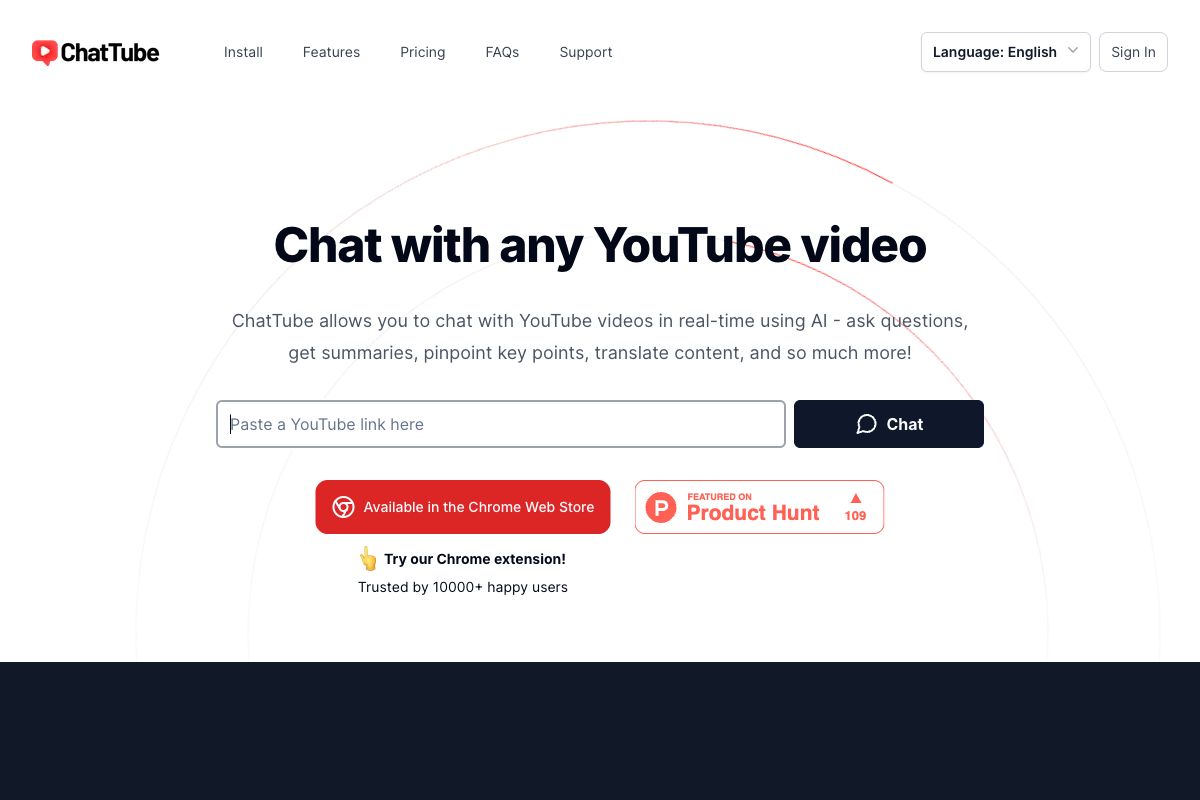 ChatTube - Interact with YouTube Videos