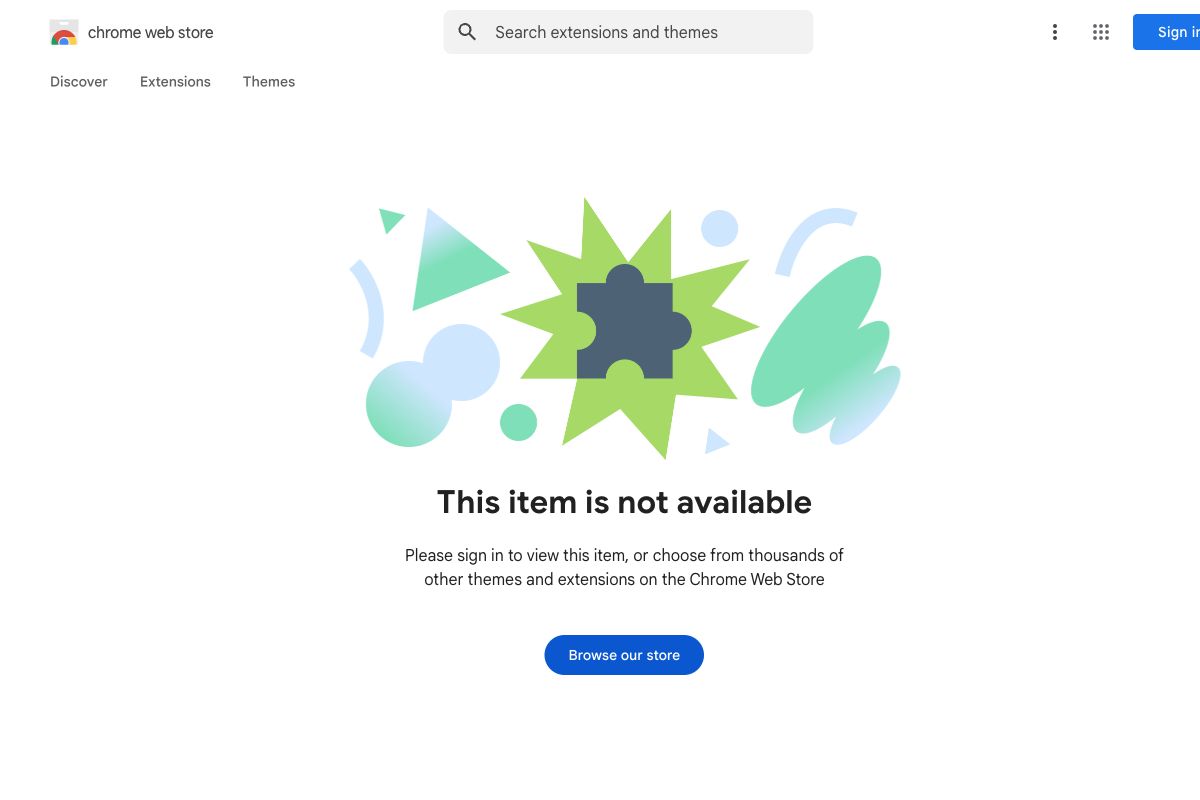 Chrome Web Store