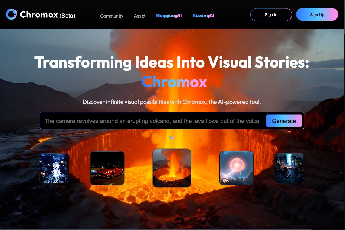 Chromox: AI Video Generator