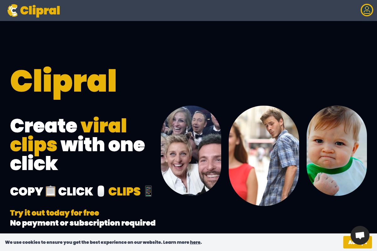 Clipral - Viral Clip Creator