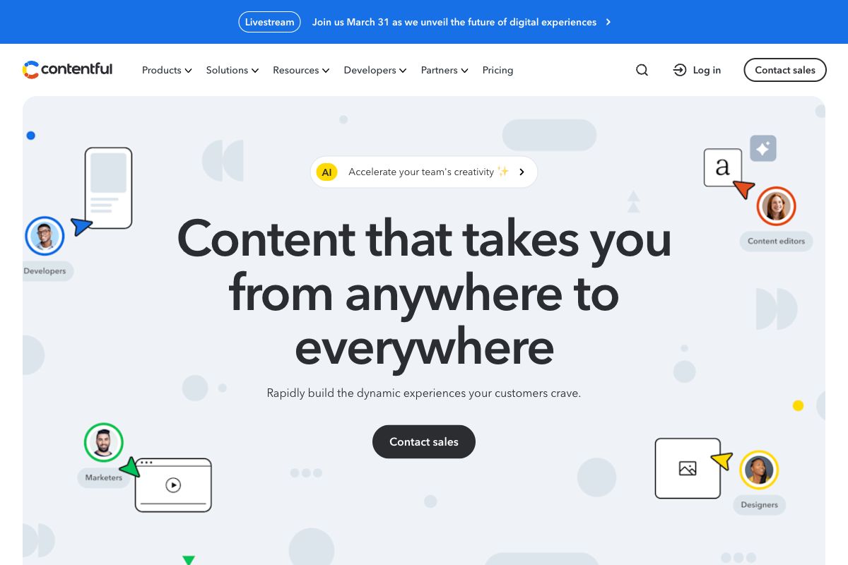 Contentful | The Content Platform to Build Digital Experiences