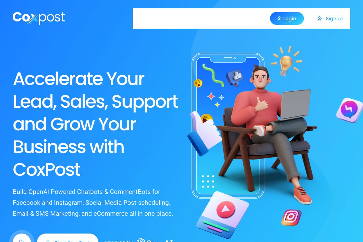 CoxPost: Accelerate Your Lead, Sales, Support and Grow Your Business