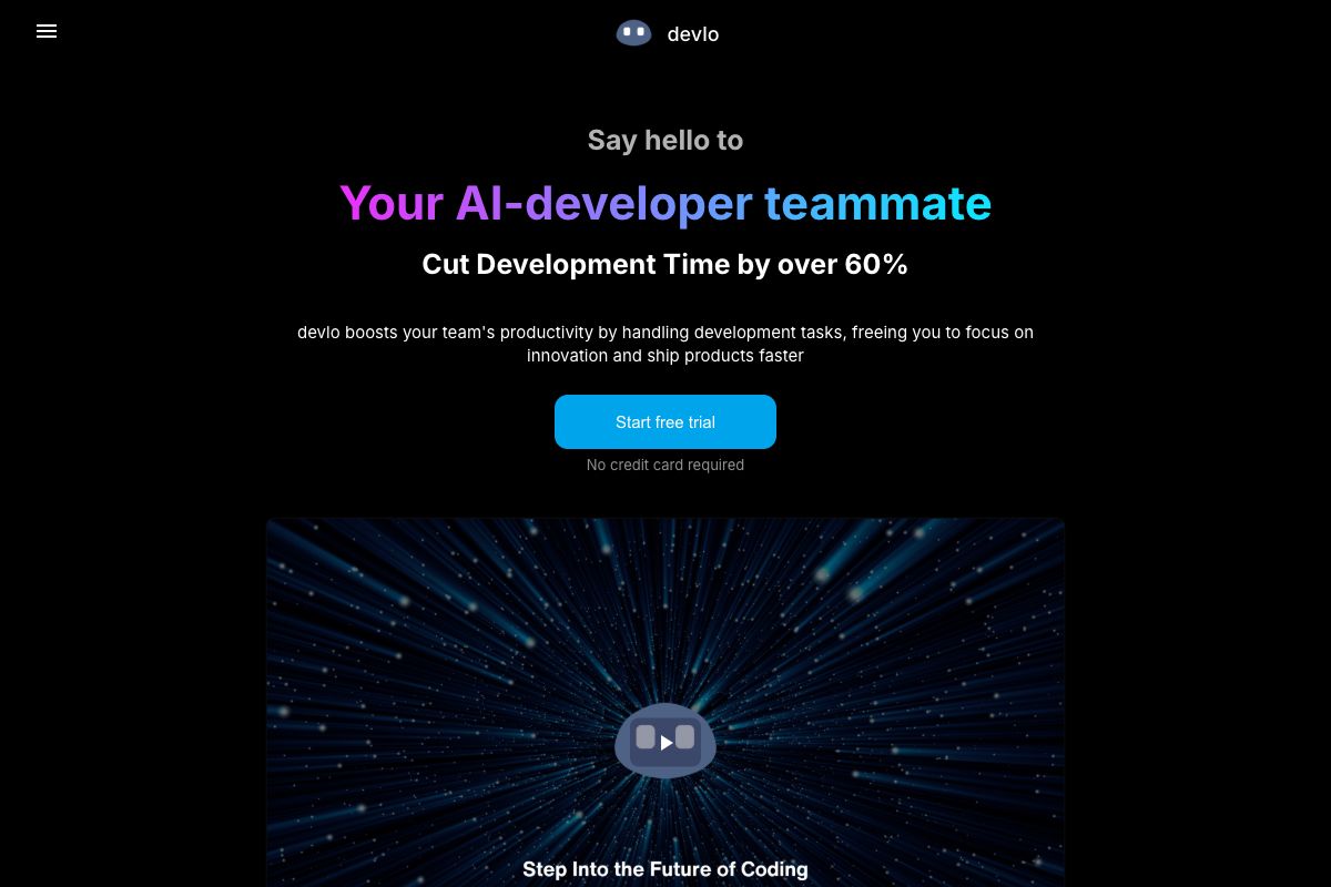 devlo - Your AI-developer teammate