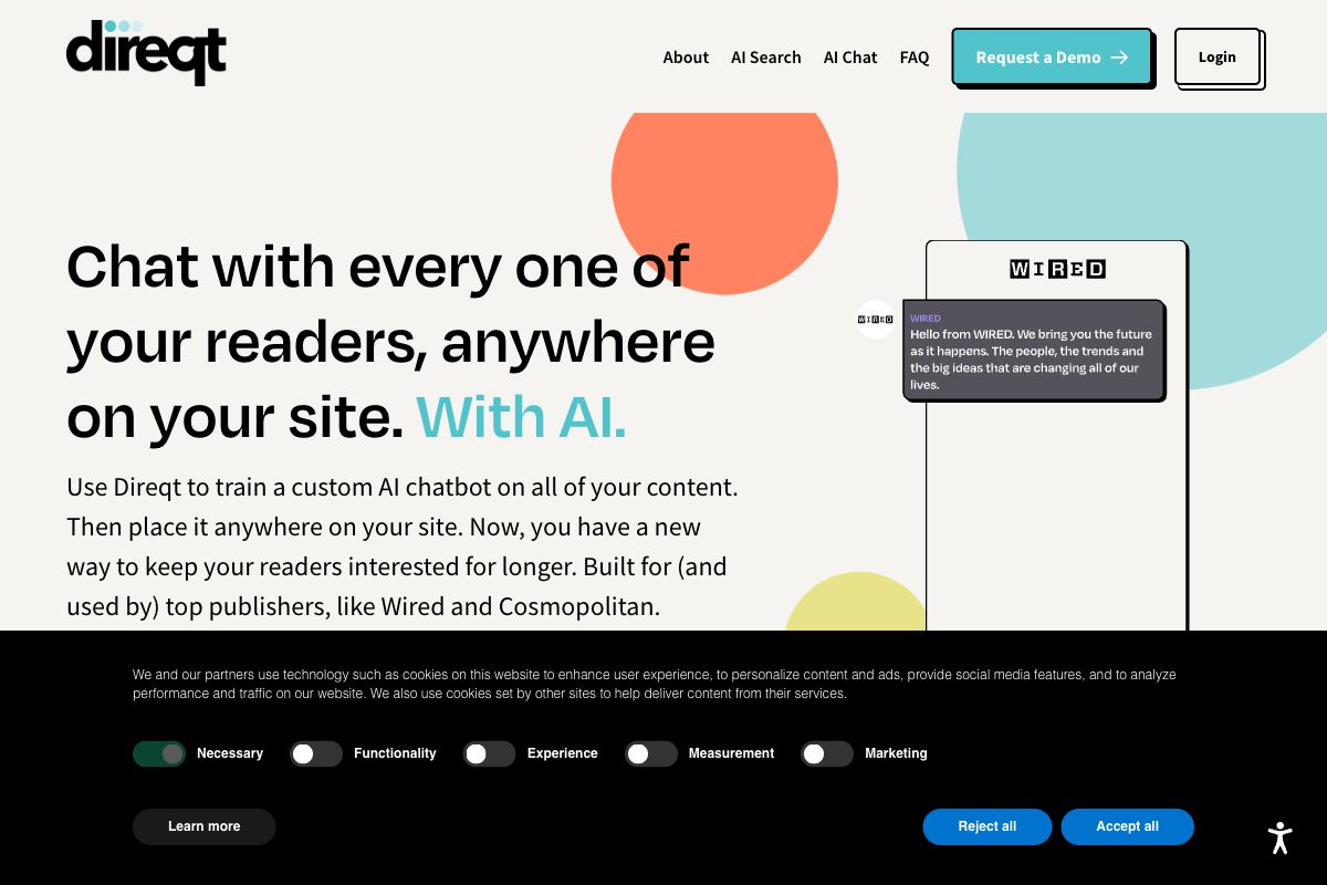 Direqt: AI Chatbots for Publishers