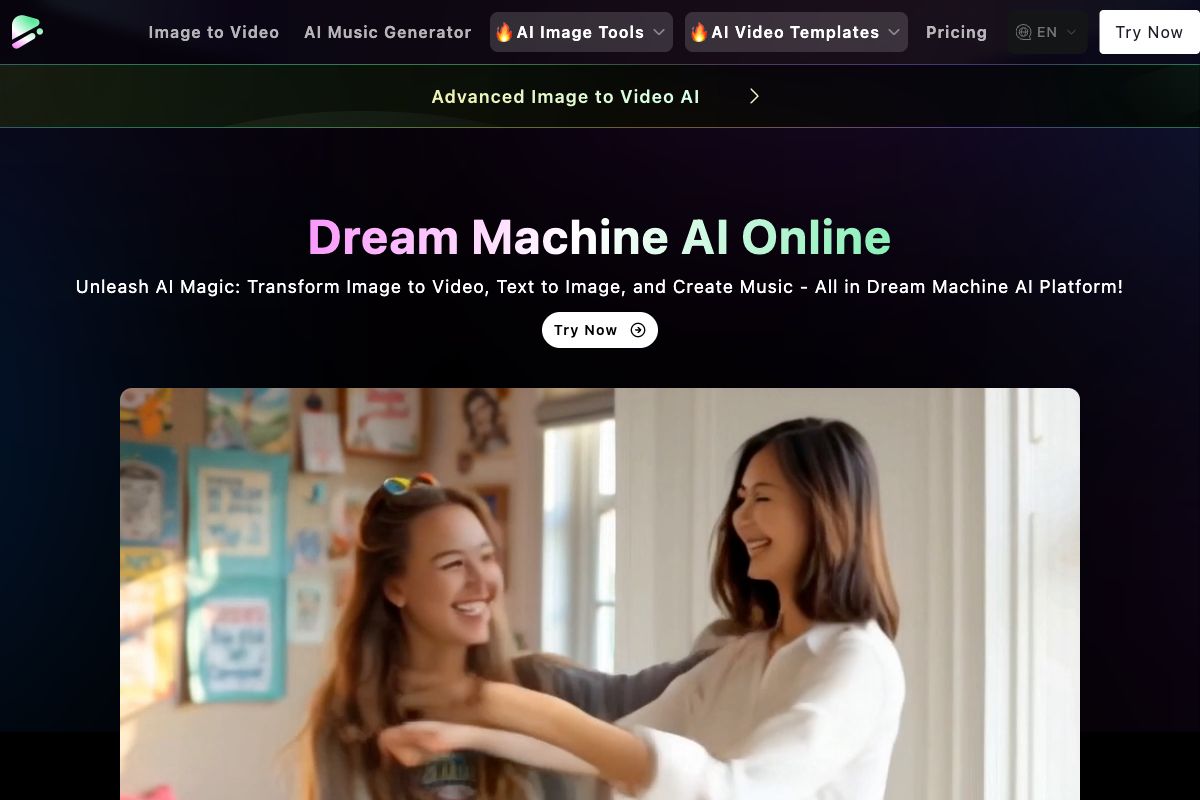 Dream Machine AI Online