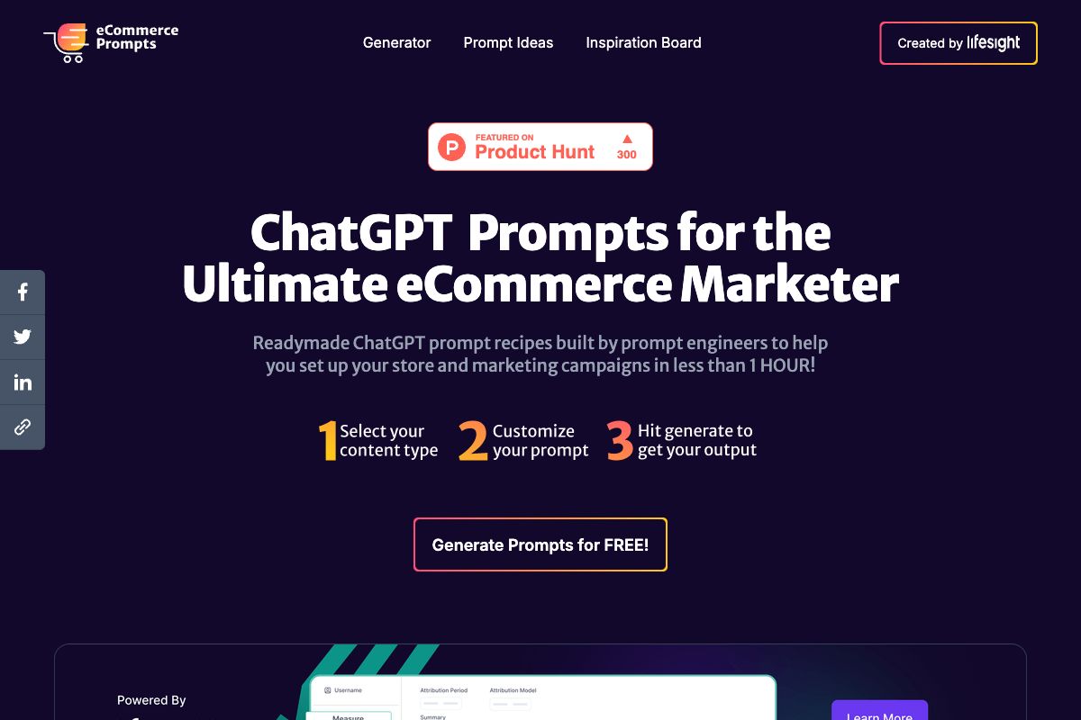 ChatGPT Prompts for eCommerce Marketers