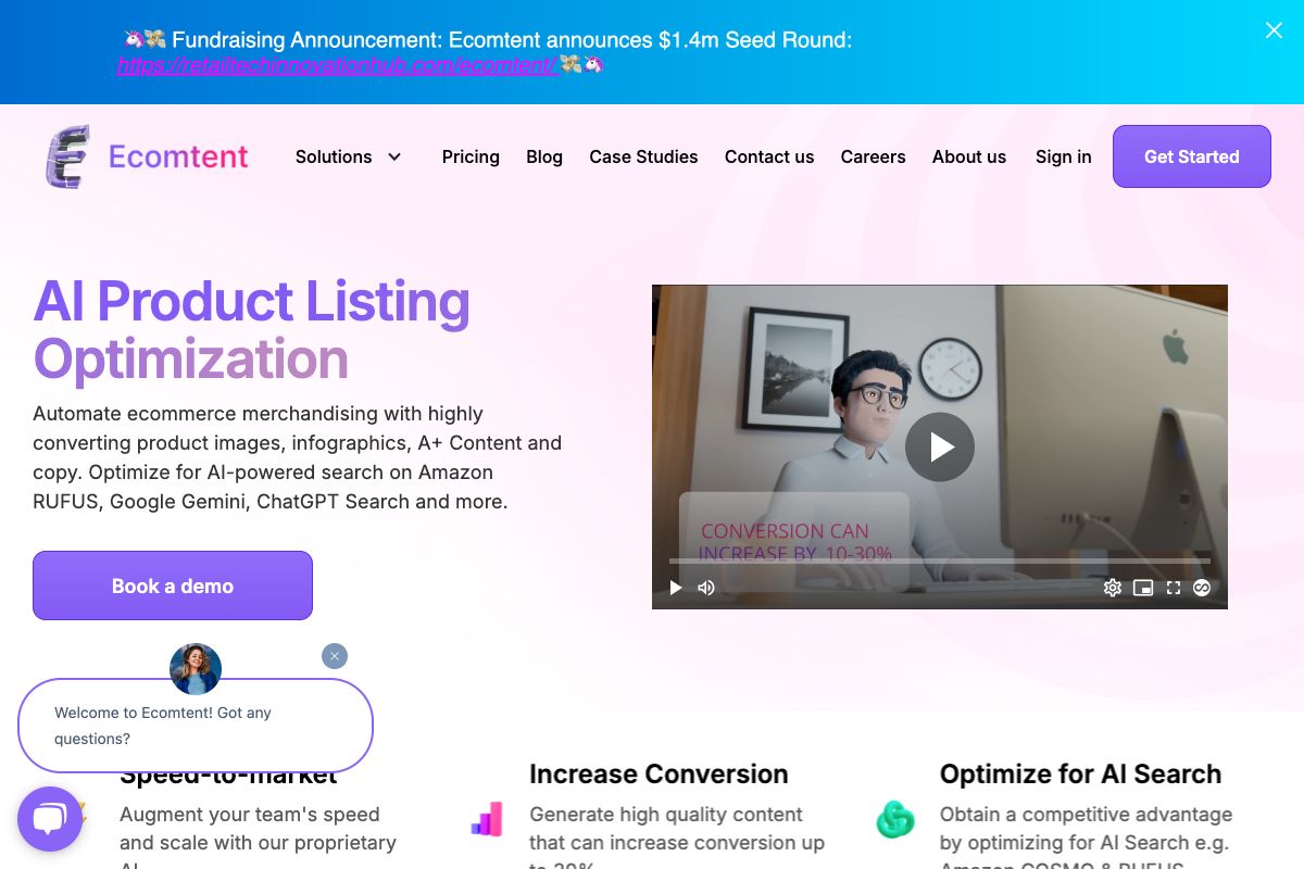 Ecomtent - AI Product Listing Optimization