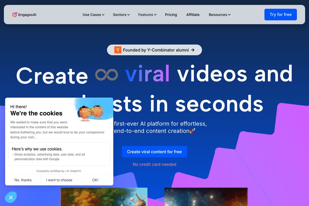 EngagexAI: Effortless Viral Video and Podcast Creation