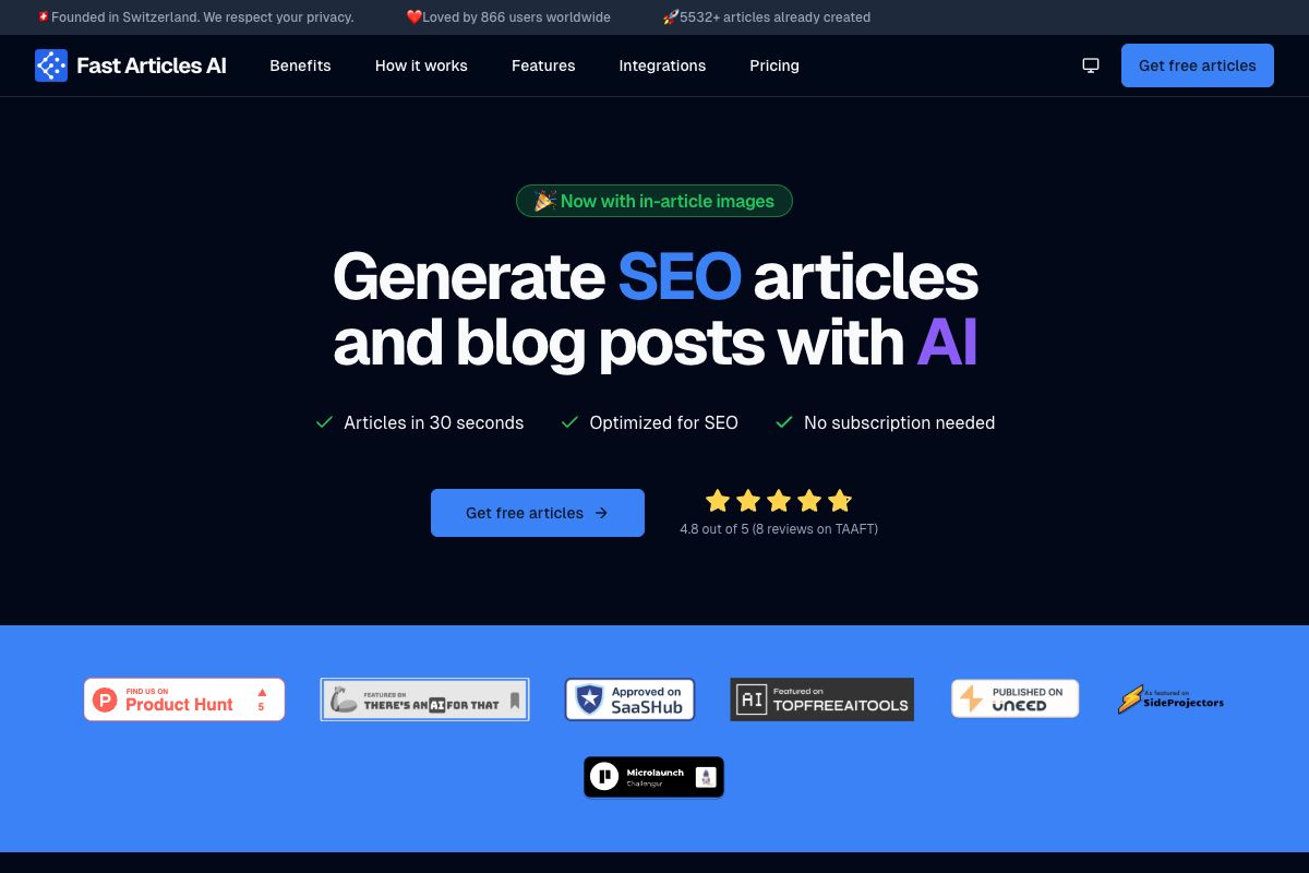 Fast Articles AI