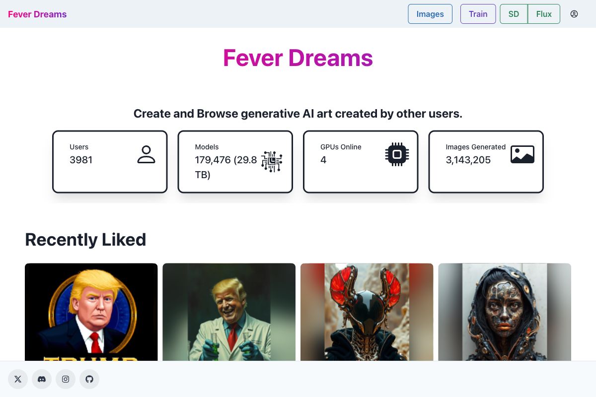 Fever Dreams - Create & Explore AI Art