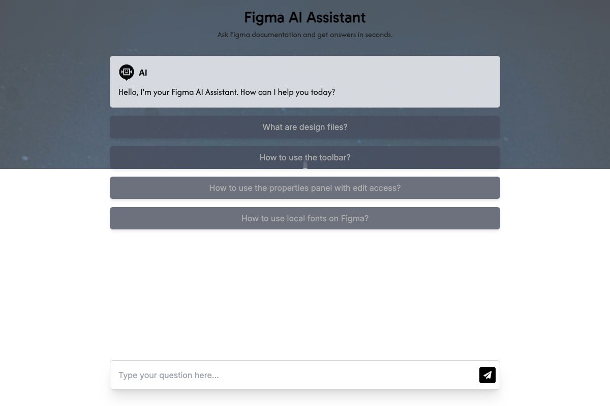 Figma AI Assistant