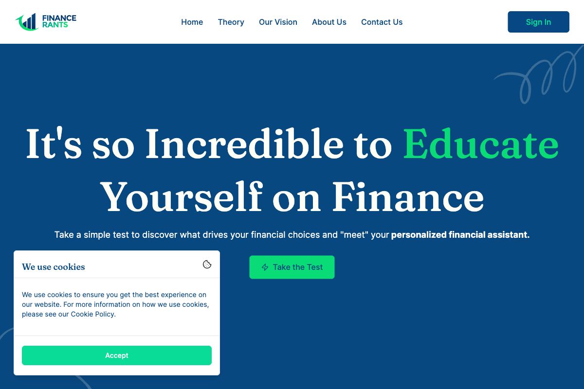 Finance Rants: Personalize Your Financial Journey