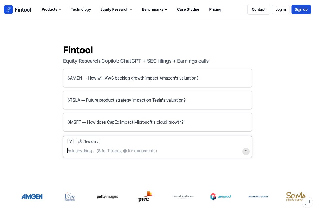 Fintool: AI-Powered Financial Research Platform