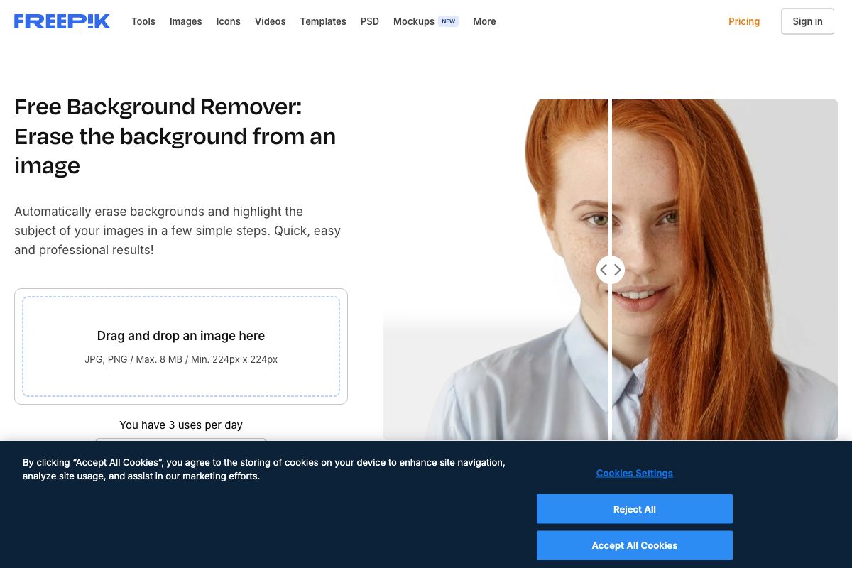 Freepik Background Remover