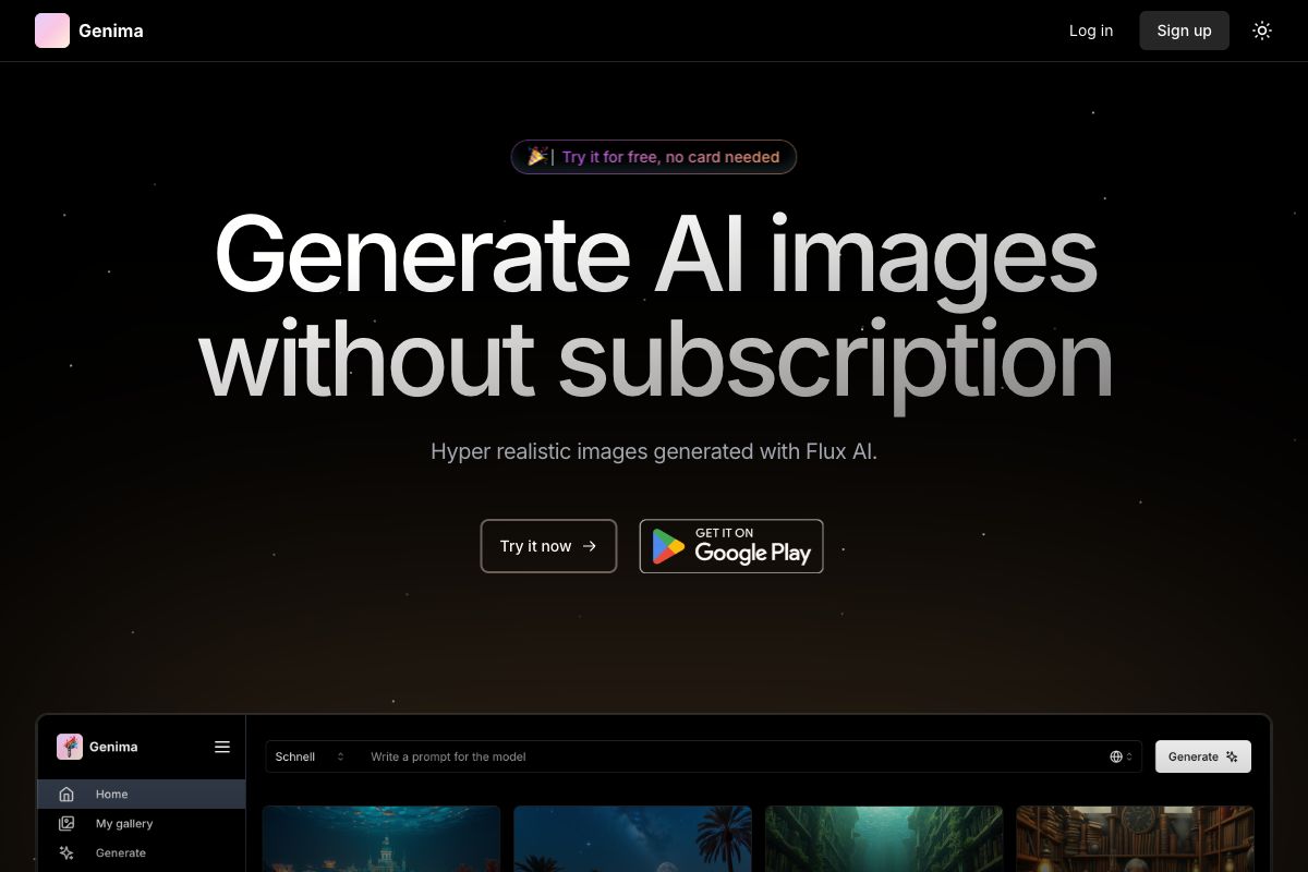 Genima: Generate AI Images