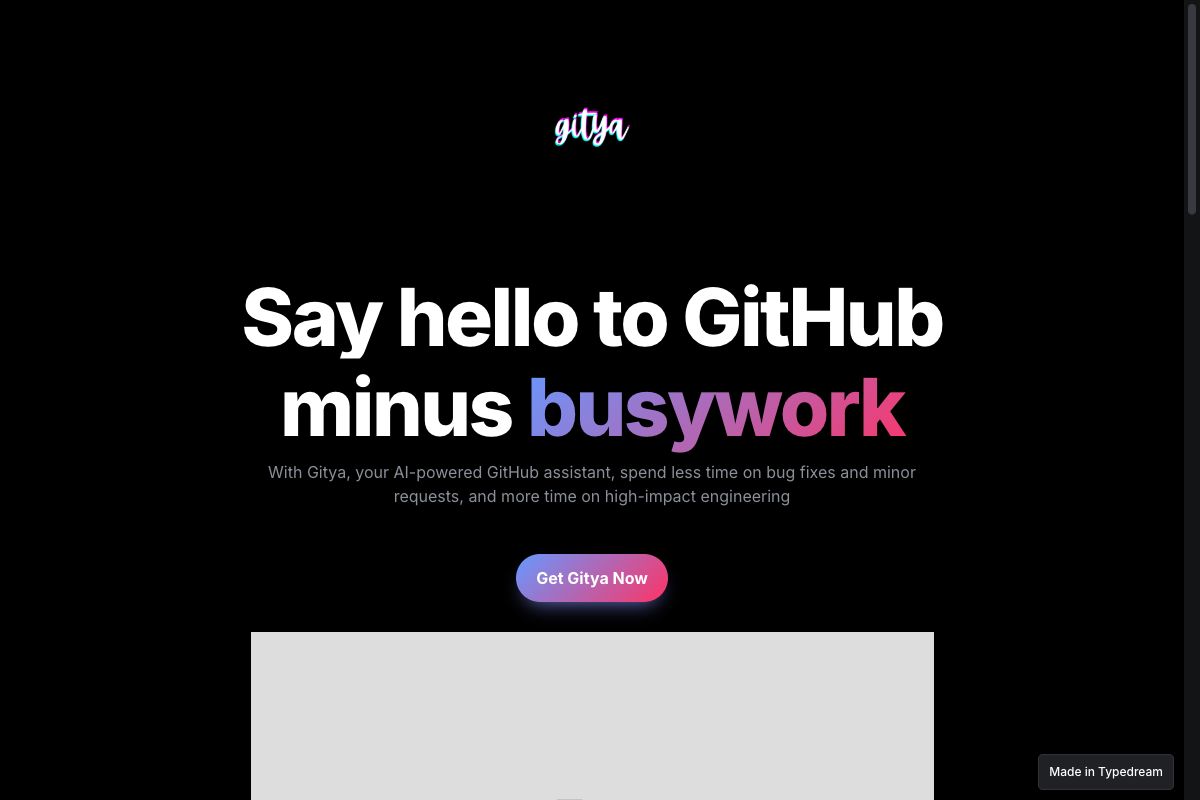 Gitya - AI-Powered GitHub Assistant