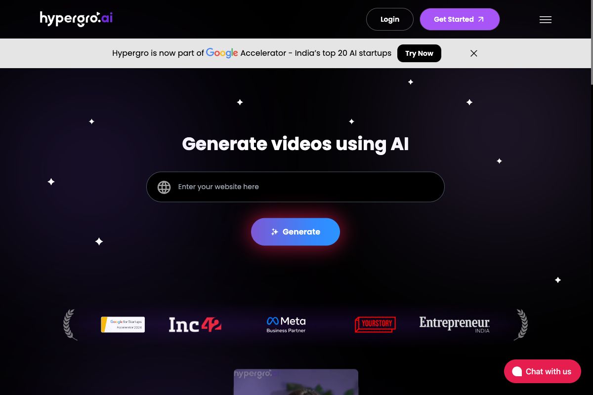 Hypergro - AI Video Generation Tool