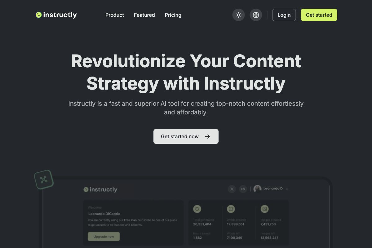 Instructly: Revolutionize Your Content Strategy with AI