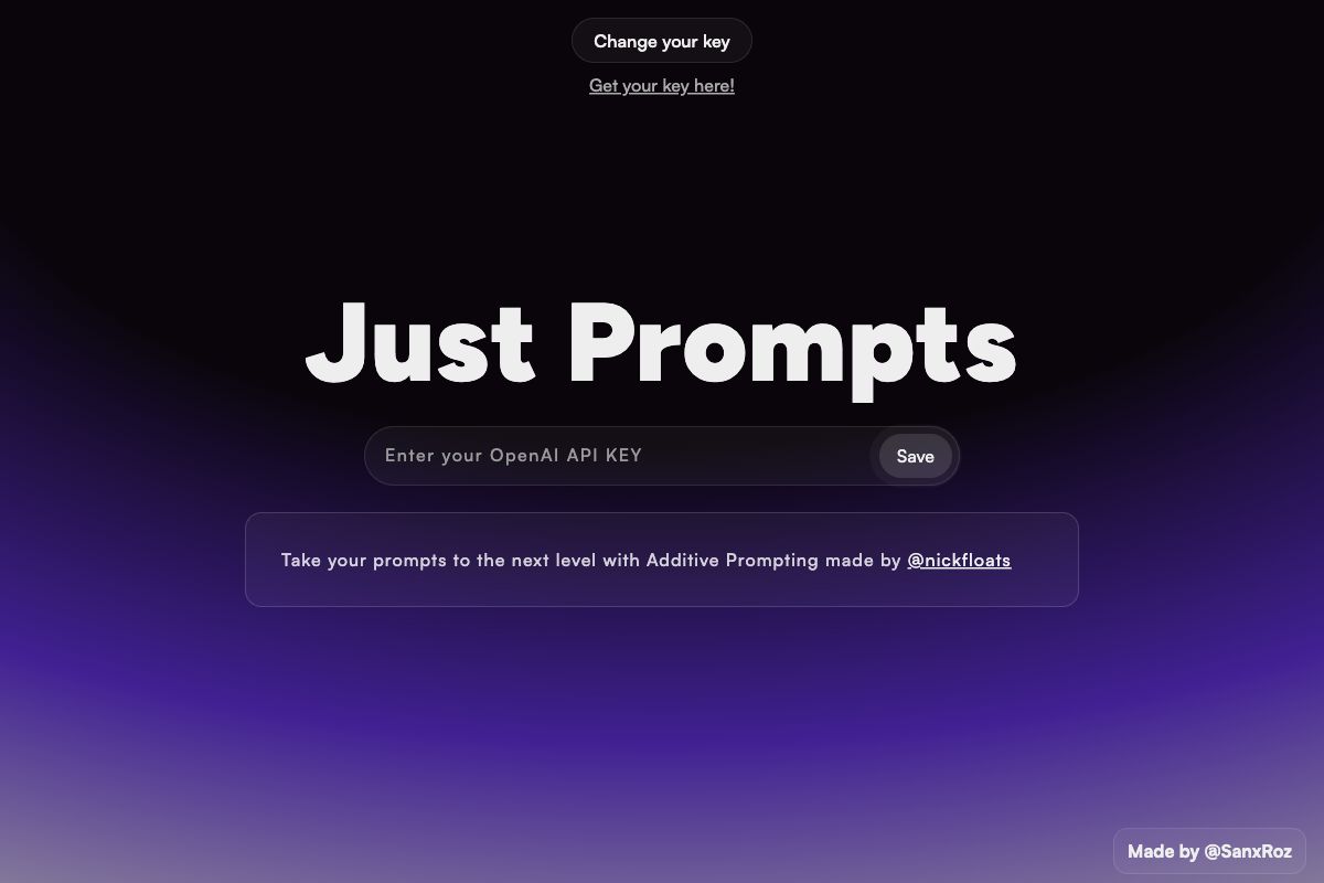 Take Your Prompts to the Next Level with Additive Prompting