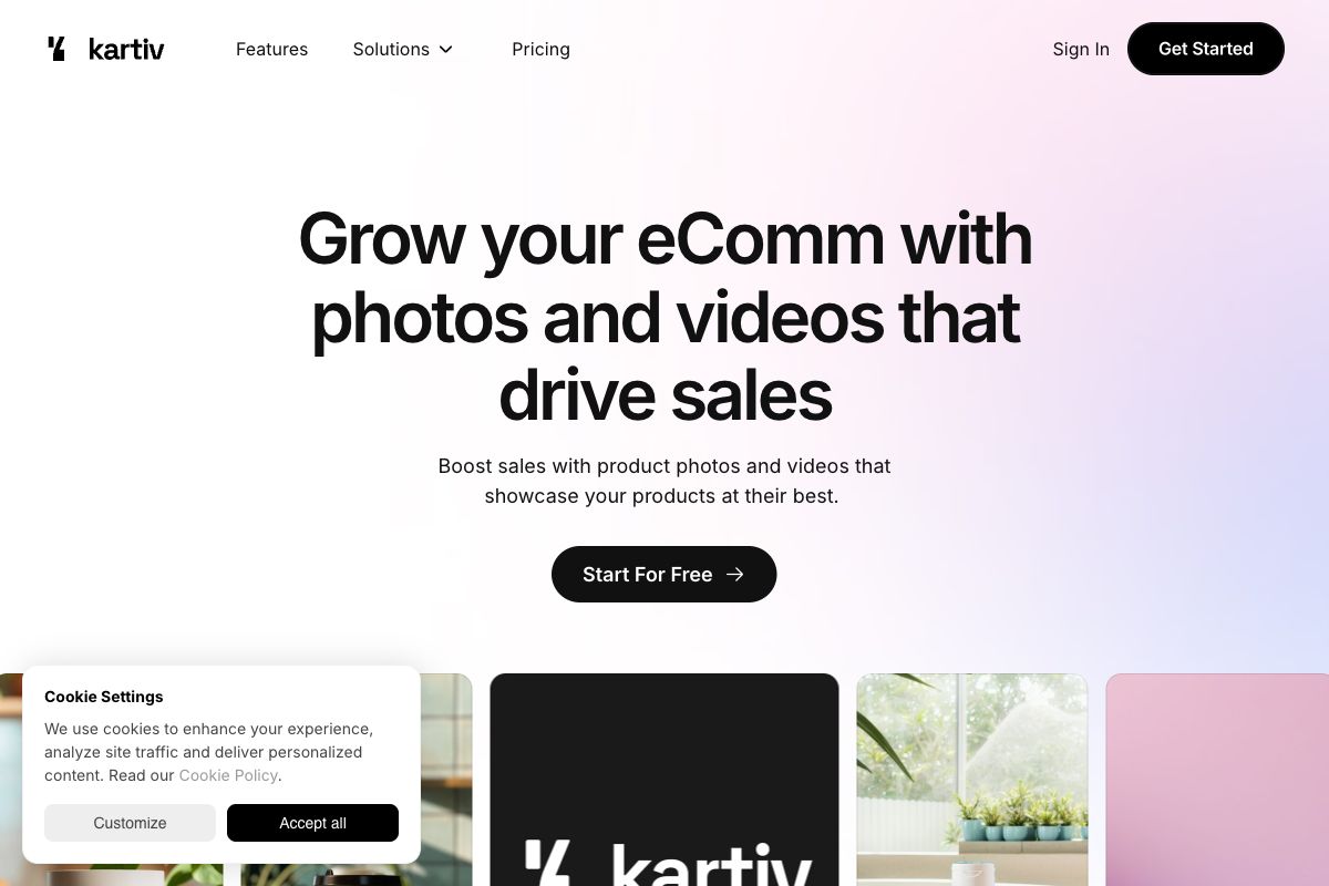 Kartiv - AI-Powered Visual Content for eComm