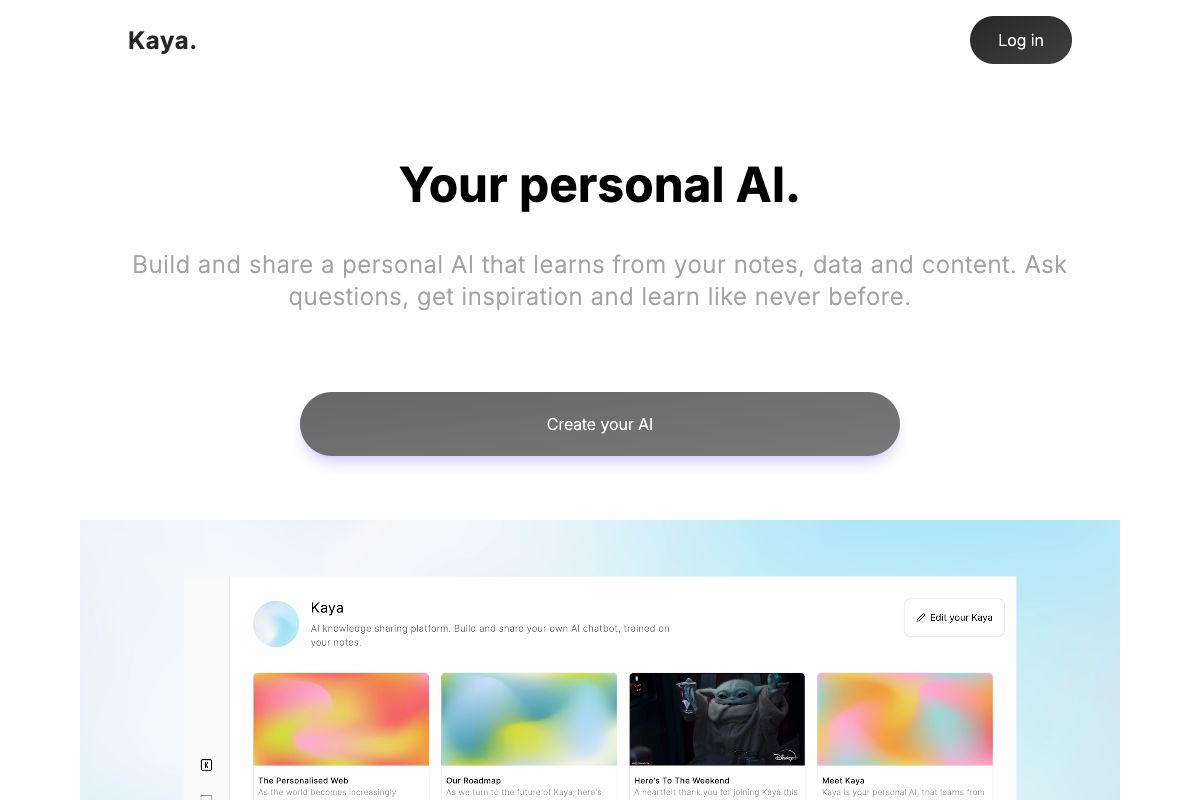 Kaya: Your Personal AI