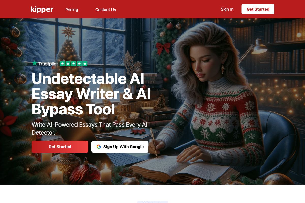 Kipper: Undetectable AI Essay Writer & AI Bypass Tool