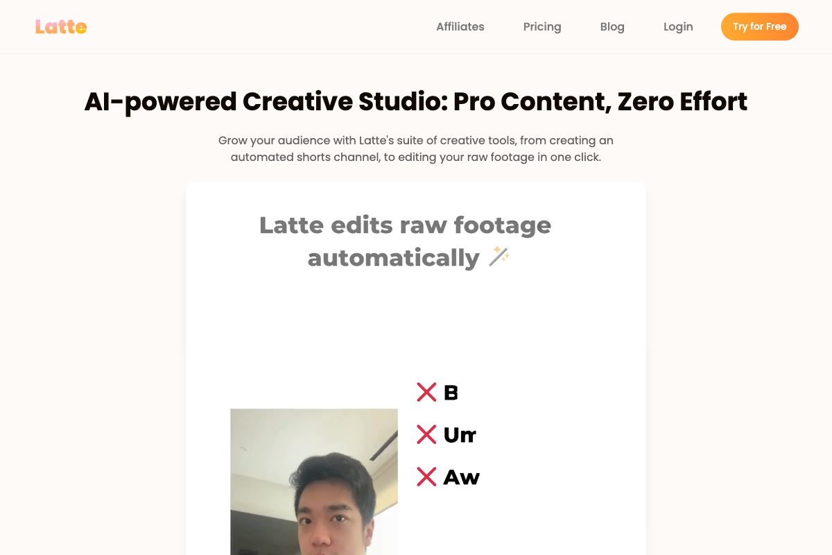 Latte AI-powered Creative Studio