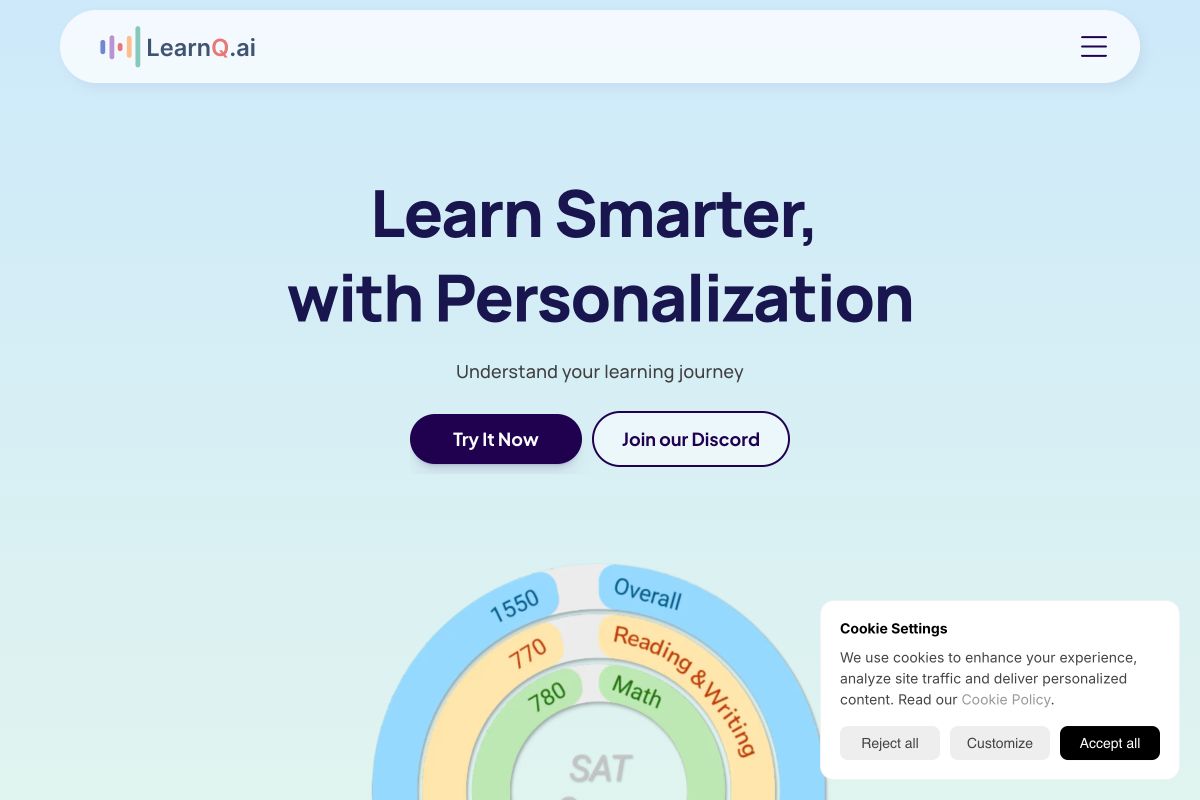 LearnQ: AI-Powered Personalized Learning Platform