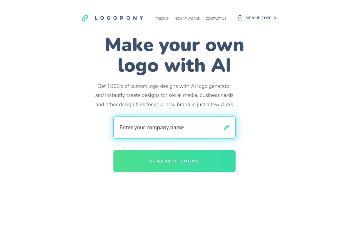 Logopony: AI Logo Generator