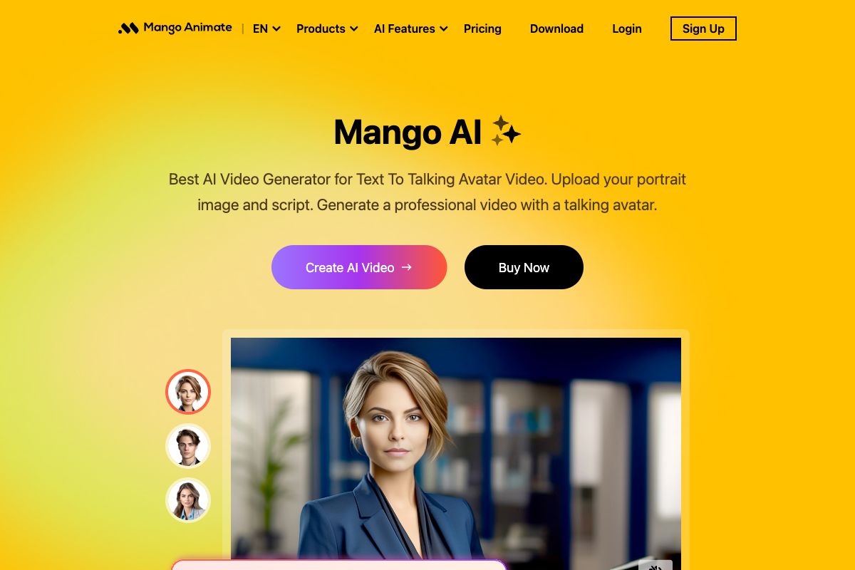 Mango AI Video Generator