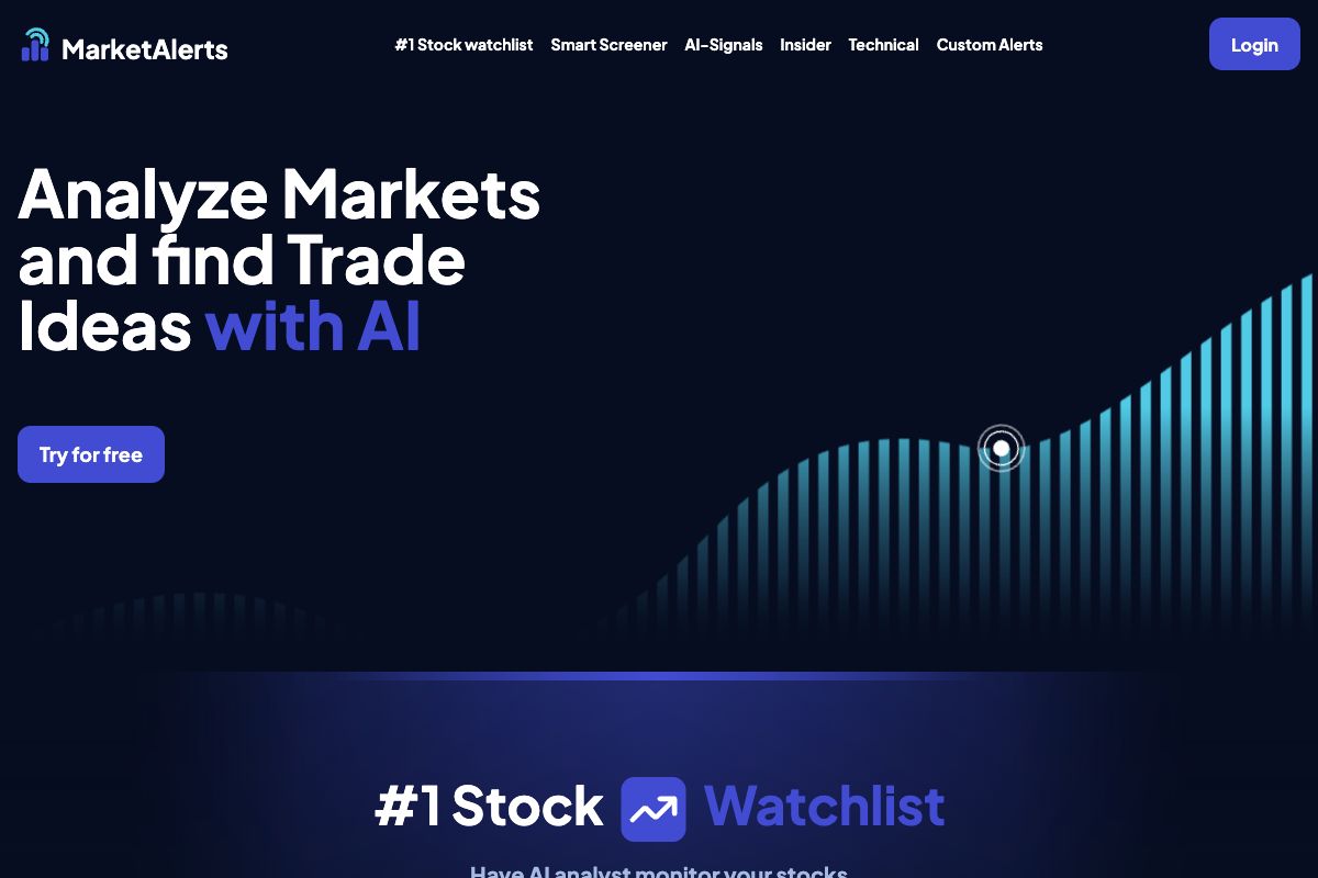 MarketAlerts - AI-Driven Stock Market Analysis Tool