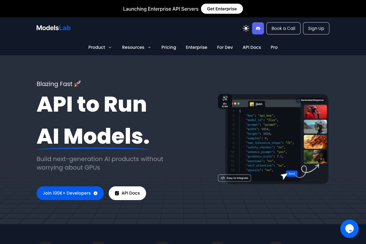 ModelsLab - AI API Platform