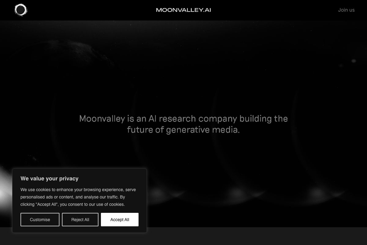 Moonvalley - Future of Generative Media