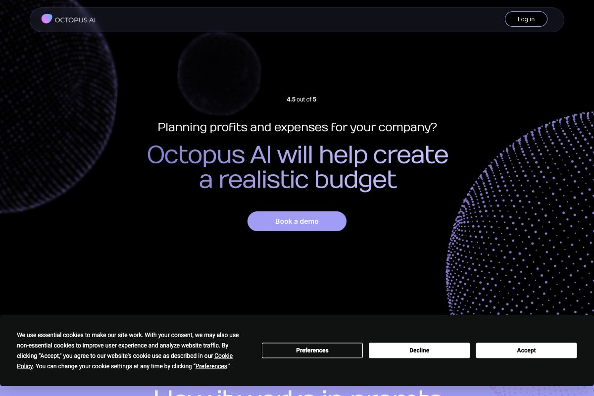 Octopus AI: AI-powered Financial Planning Tool