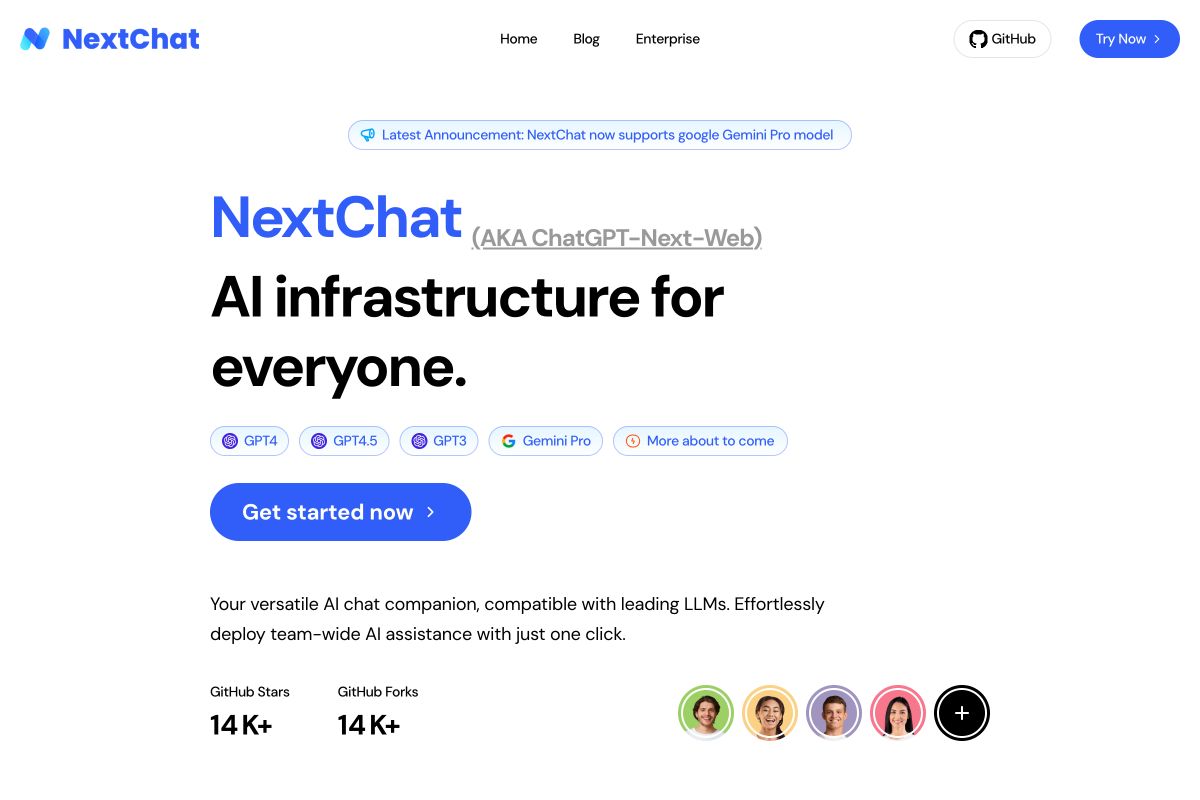 NextChat - Your Versatile AI Chat Platform