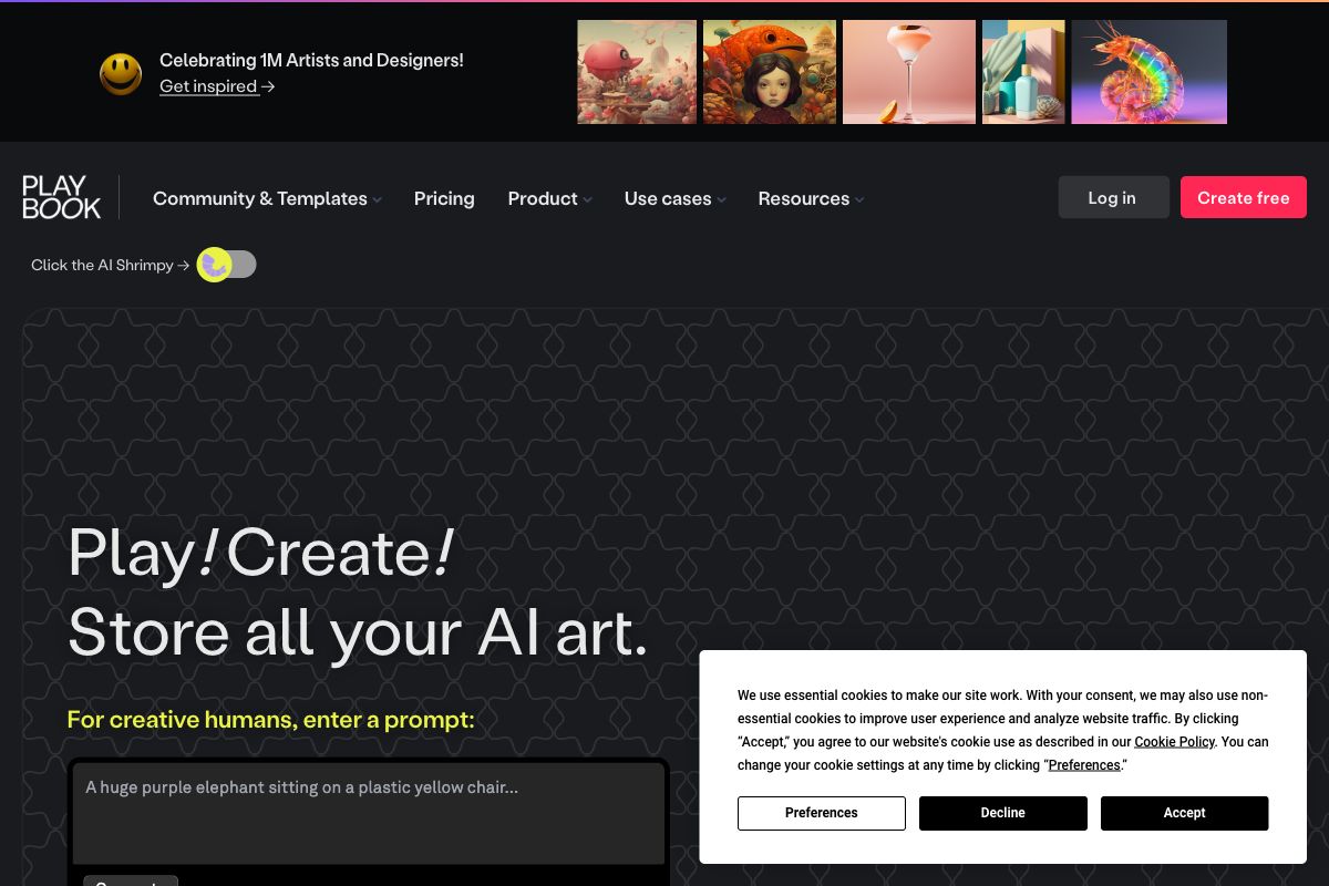 Playbook - AI Art Storage and Management