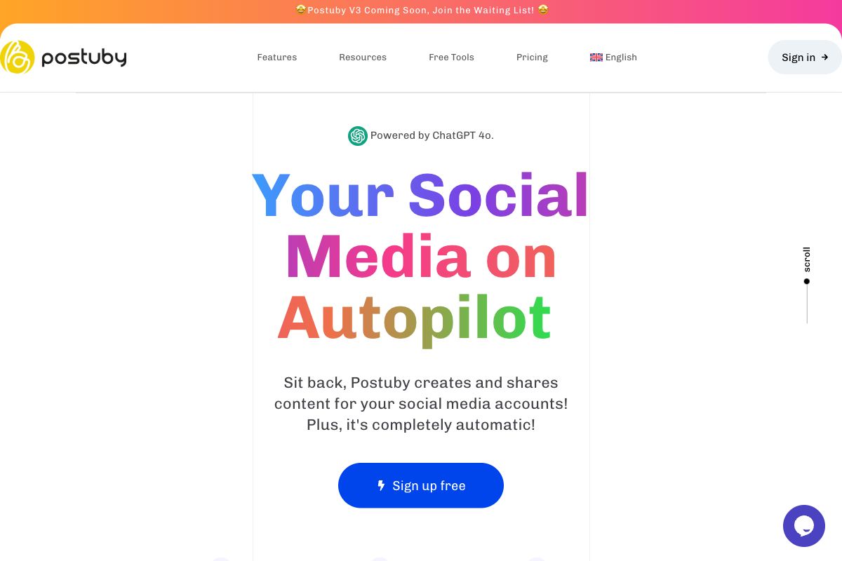 Postuby - Your Personal AI Social Media Agency