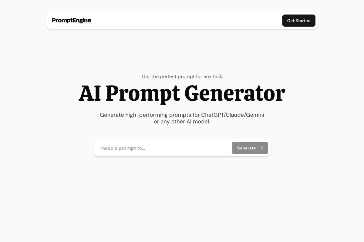 AI Prompt Generator