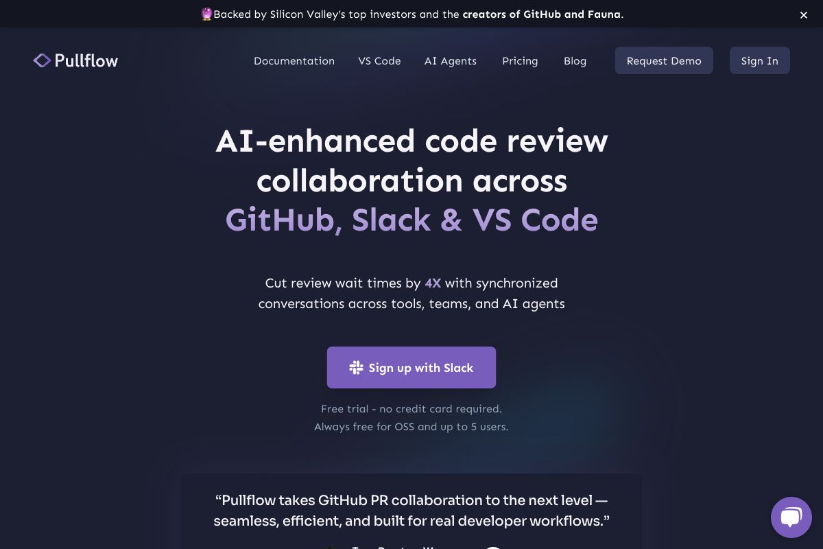 Pullflow: AI-enhanced Code Review Collaboration Tool