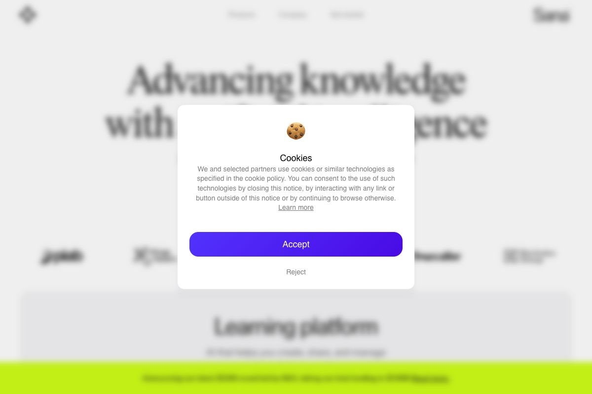 Sana - Advancing Knowledge with AI