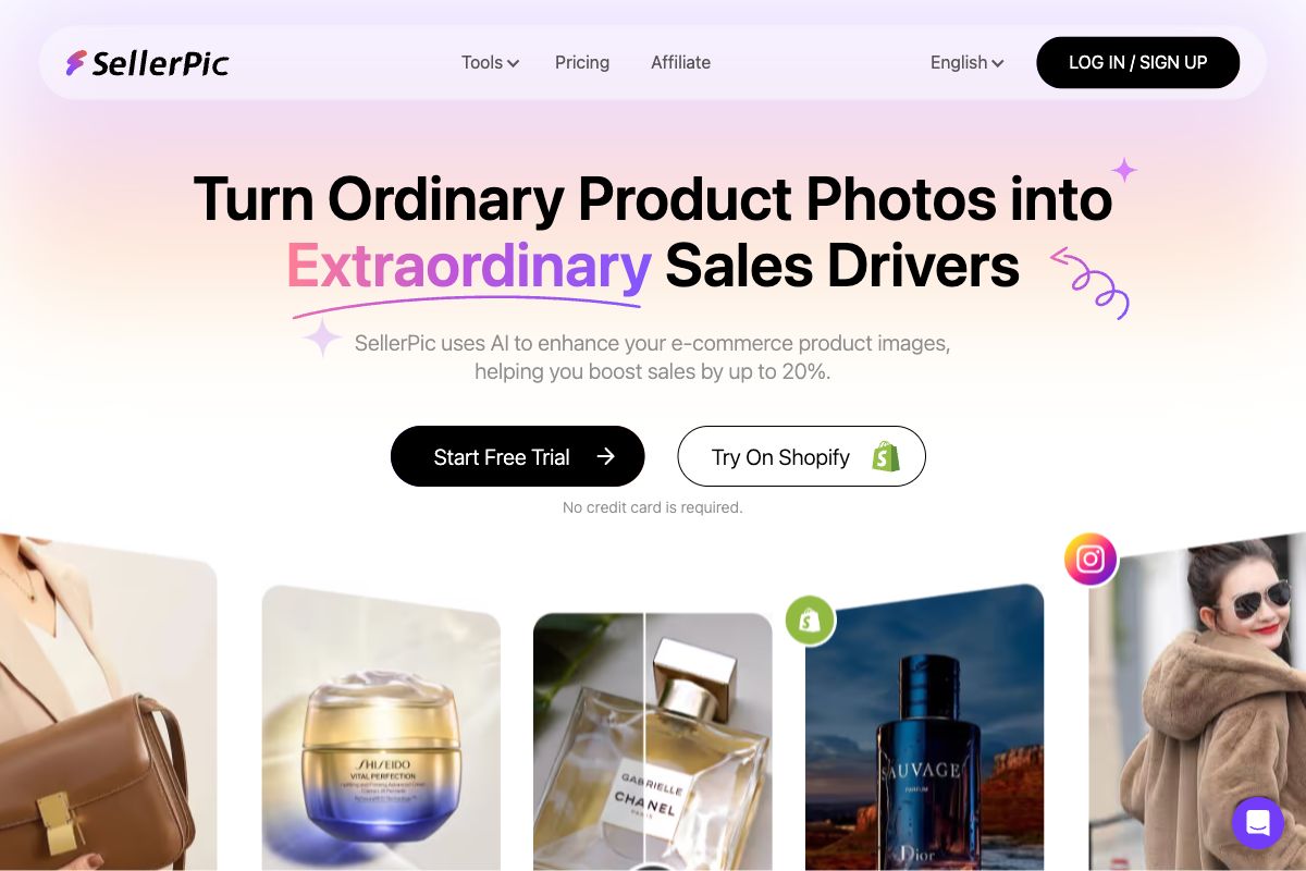 SellerPic - Transform Ordinary Product Photos into Sales Drivers